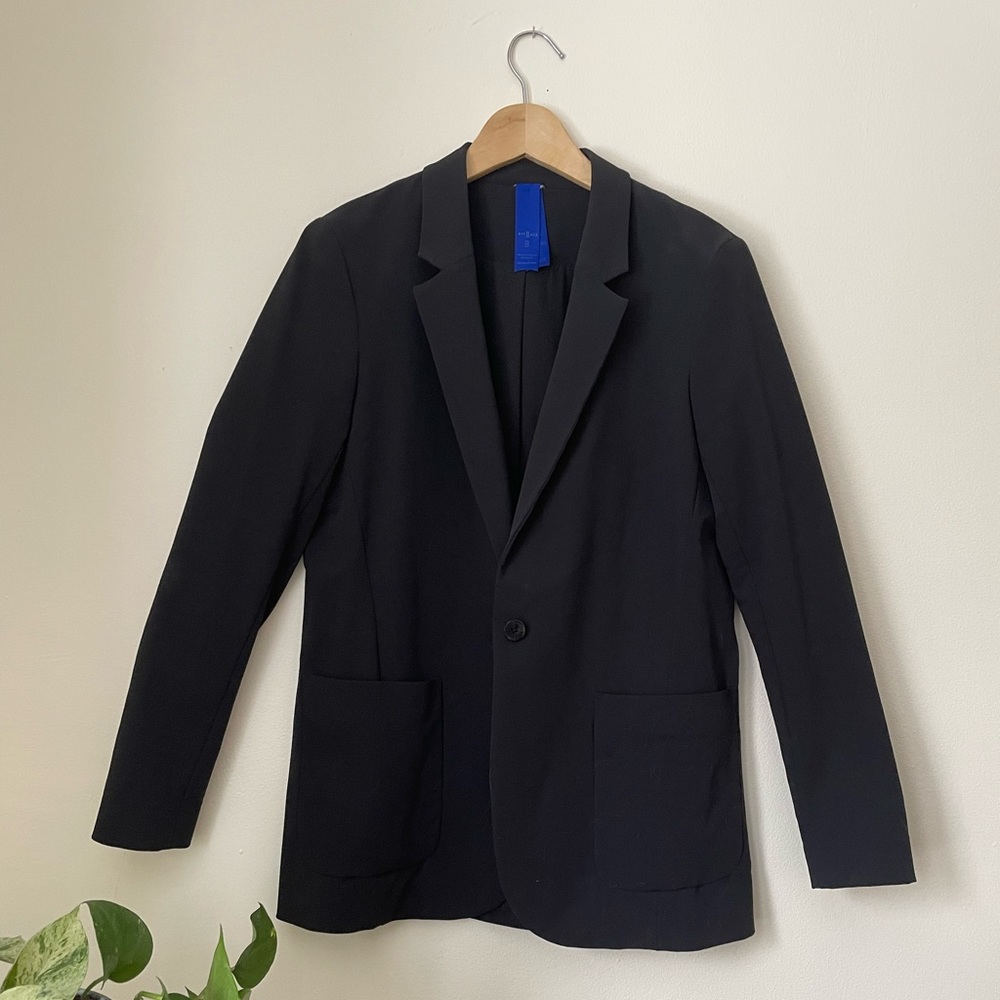 Black Kit and Ace button front sport blazer